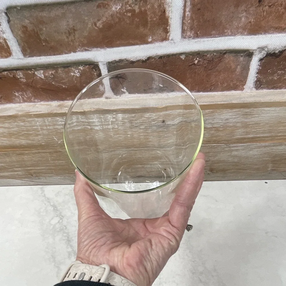 Clear Glass Dome Cloche Hurricane Shade for Pillar Candle 7in Tall x 4in